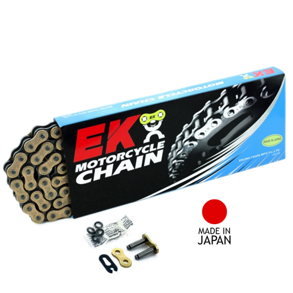 EK 520 DEX 120 Link Gold X-Ring Japanese Heavy Duty Drive Chain OUT OF STOCK