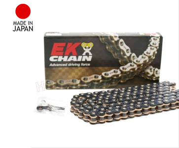 EK Black and Gold X-Ring Heavy Duty Japanese Drive Chain 530 x 120 Links (OUT OF STOCK)
