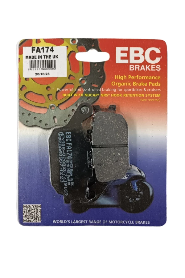 EBC Organic Rear Brake Pads (FA174)