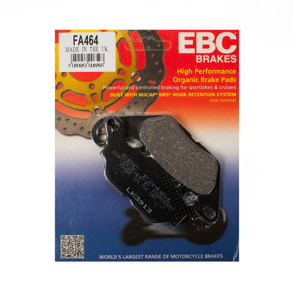 EBC Organic Rear Brake Pads (FA464)