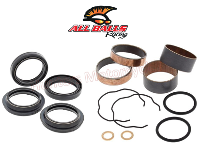 Front Fork Bush Bushes and Fork Seals with Dust Seals (38-6039-56-137)