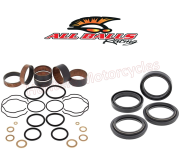 Front Fork Bush Bushes and Fork Seals with Dust Seals (38-6096-56-129)