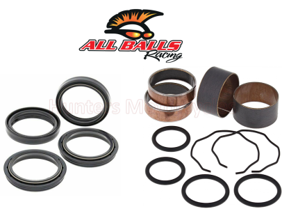 Front Fork Bush Bushes and Fork Seals with Dust Seals (38-6125-56-129)