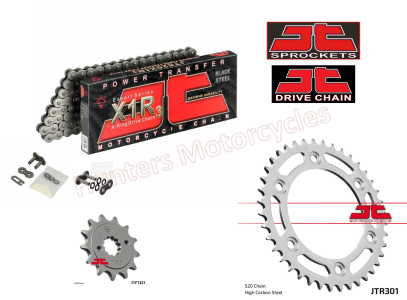 Honda CRF250 RL Rally JT X-Ring Heavy Duty Chain and JT Sprocket Kit