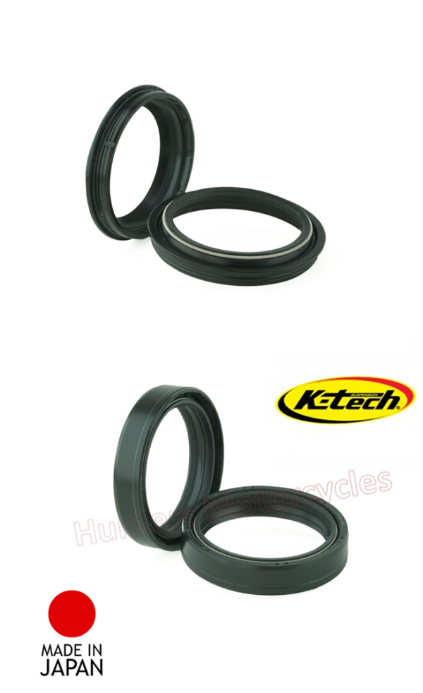 K-Tech Front Fork Oil Seals with Dust Seals Kit (FSS 025)