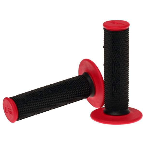 RFX Pro Series Dual Compound Grips Black Centre (Black/Red) Pair (In Store Price £10.50p)