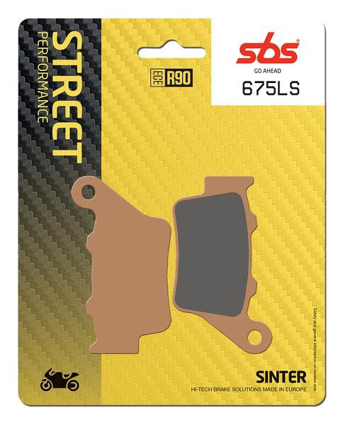 SBS Rear Brake Pads HS Street Sinter (675LS)