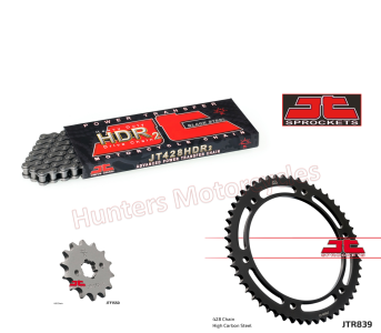 Yamaha WR125 R and X 2009 to 2016 JT Heavy Duty Chain and Sprockets Kit