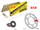 Yamaha MT09 D.I.D Gold X-Ring Chain and JT Quiet Sprocket Kit