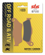 SBS Front Brake Pads SI Carbon / Sinter (671SI)