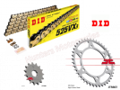 Yamaha TDM850 D.I.D Gold X-Ring Chain and JT Sprockets Kit (1999 to 2001)