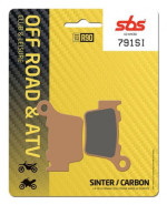 SBS Rear Brake Pads Carbon / Sinter (791SI)