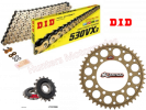 Yamaha R1 DID Gold X-Ring Chain and Renthal Sprocket Kit (2004 & 2005)