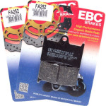 2 x Sets Of EBC Organic Front Brake Pads (FA252)